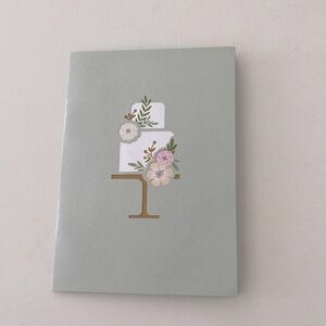 LOVEPOP WEDDING CAKE CARD